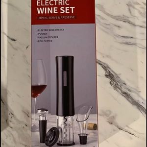 Electric wine set. Never been used.